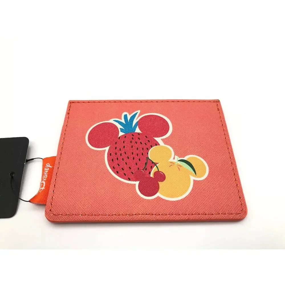 Loungefly Disney Mickey Mouse Spring Fruits Cardholder ID Wallet